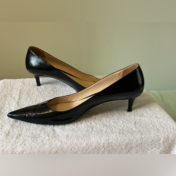 Prada Black Pointed Toe Heels - Picture 3 of 11